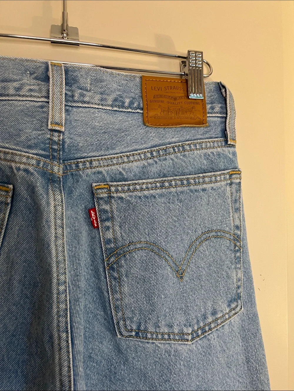 Levi’s Wedgie Straight Jeans Size 26 - Picture 5 of 5